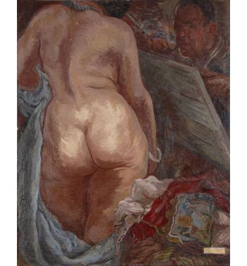 Selfportrait With Nude, 1937