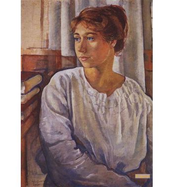 Portrait Of E I Finogenova 1920
