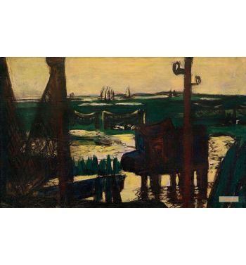 Wadden Sea Green And Black Yellow
