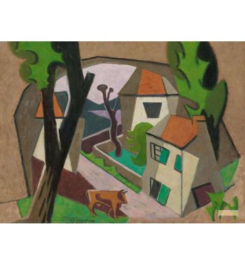 Landscape With Cow