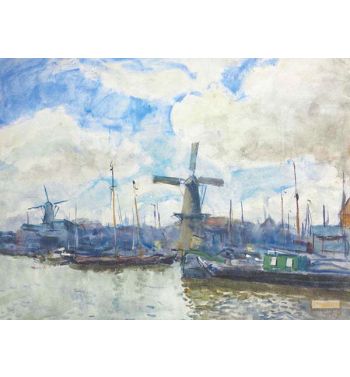 Moulins And Boats