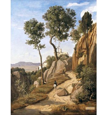 View Of Volterra 1838