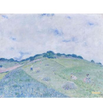 Hill At Giverny