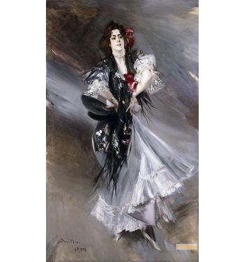 Portrit Of Anita De La Feria The Spanish Dancer 1900