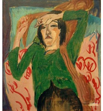 Woman In Green Jacket