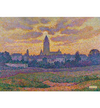 The Tower Of Batz, Sunset, 1904 05