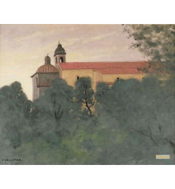 The House Behind The Dwarf Shrub