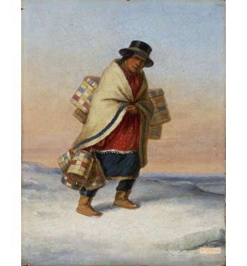 The Basket Seller c1850