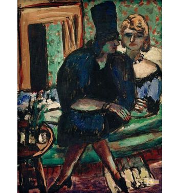 Two Women On The Sofa