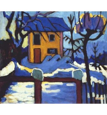 House In Winter