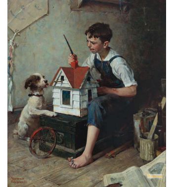 Painting the Little House