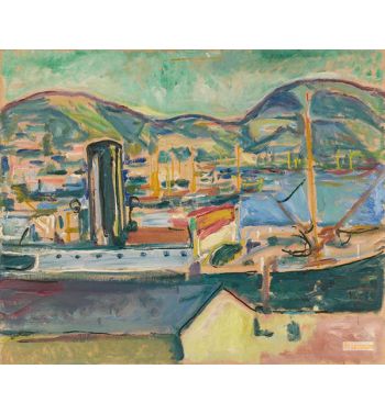 Bergen Harbour, 1916 1