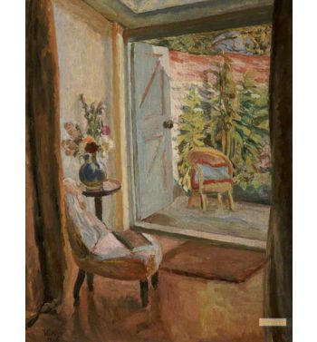 View Into A Garden