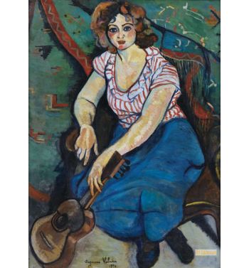Woman With Guitar