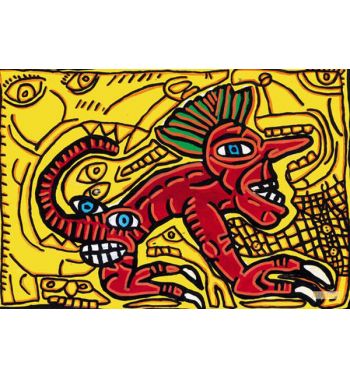 Character Of Now Redpeaunongle And Cul Look Of Trompe, 1986 1