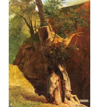 Verwitterter Baumstamm 1830