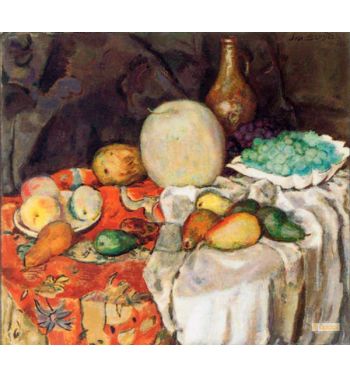Still Life With Melon And Pears, 1938