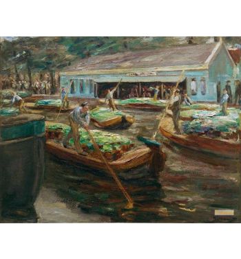 Vegetable Market In Delft