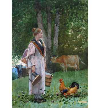 The Milk Maid, 1878