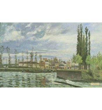 The Lock At Pontoise