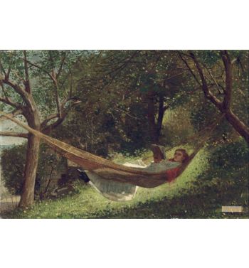 Girl In The Hammock 1873