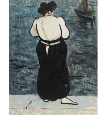 Fisherman's Wife On The Quay