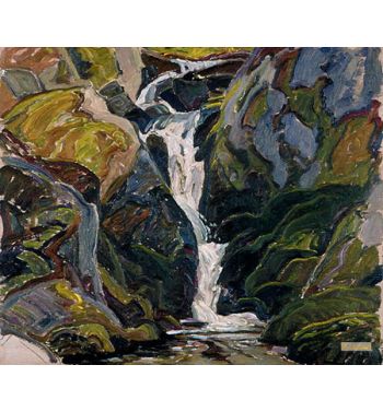 Waterfalls On The Way Into Nellie Lake