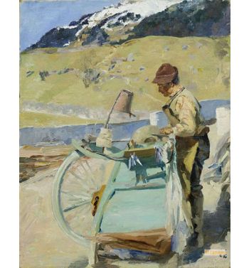 The Scissors Grinder 1891