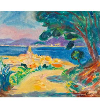 The Bell Tower Of Saint Tropez Seen From The Citadel, 1958