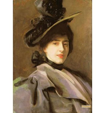 Portrait Of Madame Flora Reyntiens C1895