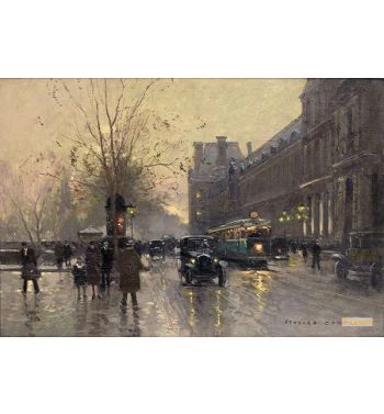 Along The Louvre