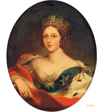 Portrait Of Queen Victoria