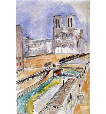 Matisse's View Of Notre-Dame