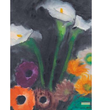 Lilies And Poppies