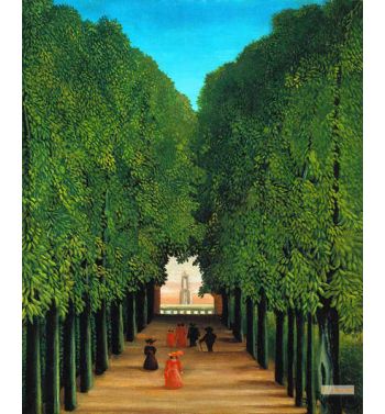 Alleyway In The Park Of Saint-Cloud
