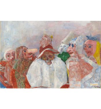 Masks Mocking Death 1888