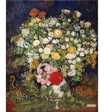 Bouquet Of Flowers In A Vase