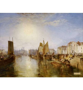 The Harbor Of Dieppe