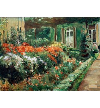 Floral Perennials At The Garden Shed To The East