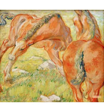 Mother Horse And Foal