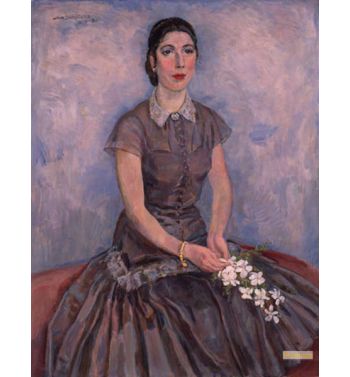 Portrait Of Carla Poley Van Raven, 1935