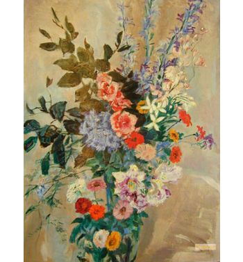 Bouquet In A Vase, C, 1935