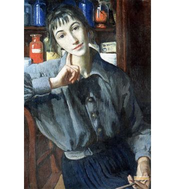 Self Portrait With Brush