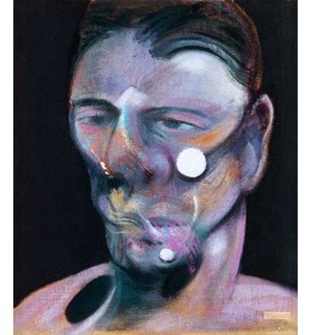 Three Studies for a Portrait of Peter Beard III