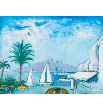 Sailboats In Cannes