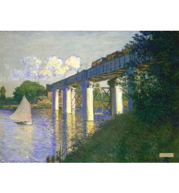The Railway Bridge At Argenteuil 1874