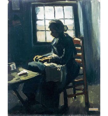Woman Sewing