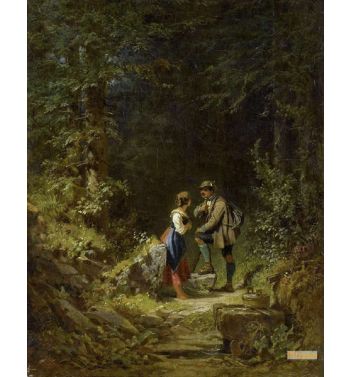 Meeting In The Woods