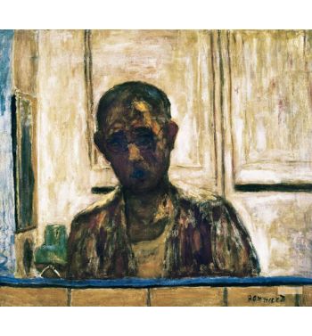 Self Portrait In A Shaving Mirror