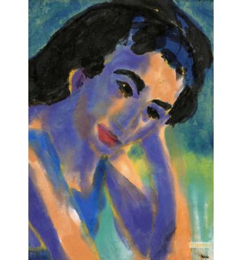 Head Of A Young Girl